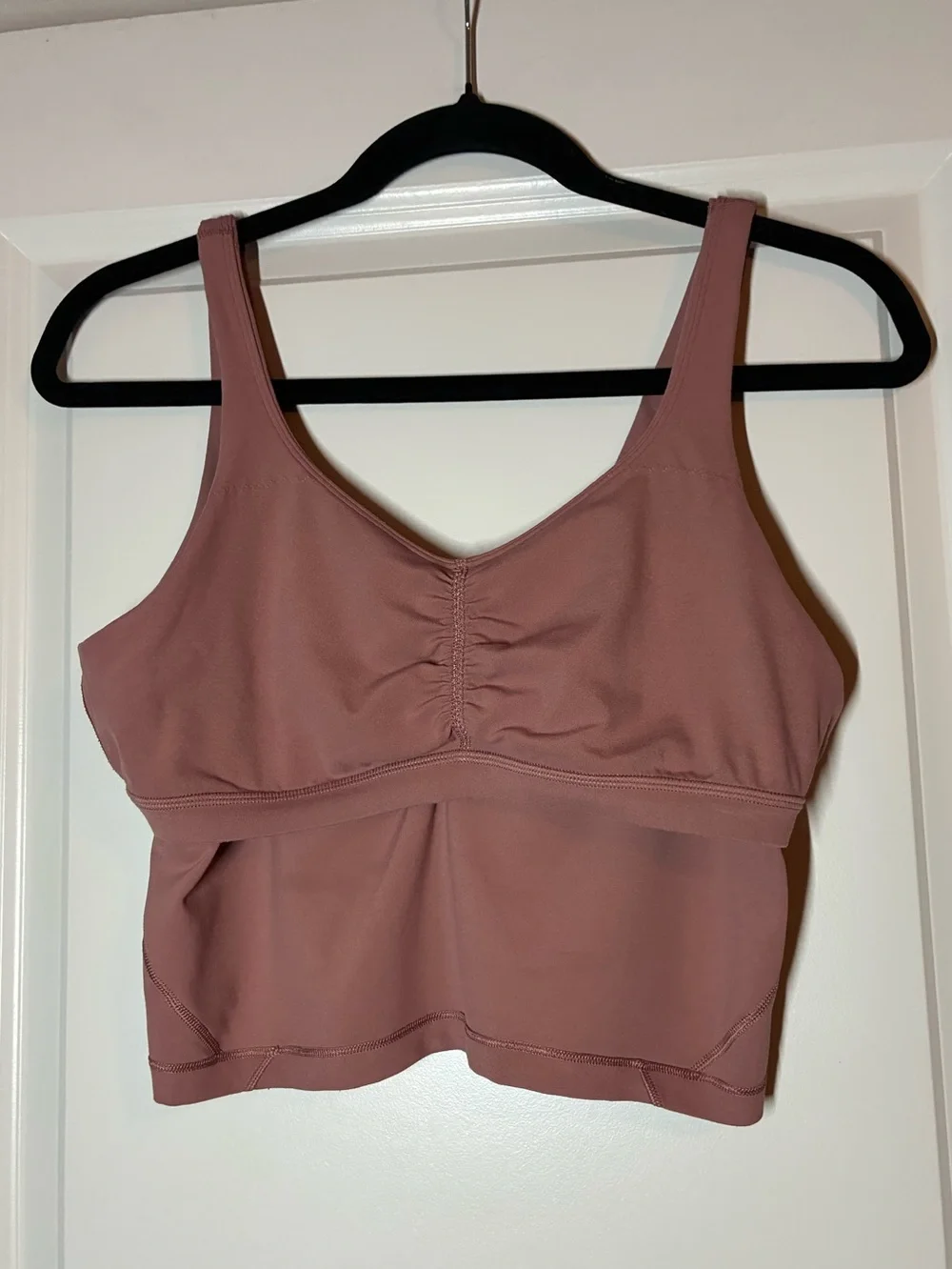 Lululemon Align Gathered-Front Tank Top in Spiced Chai Size 8